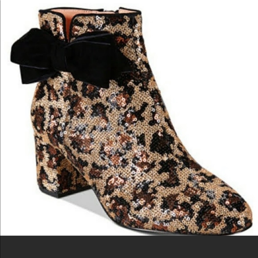Kate Spade sequined Booties